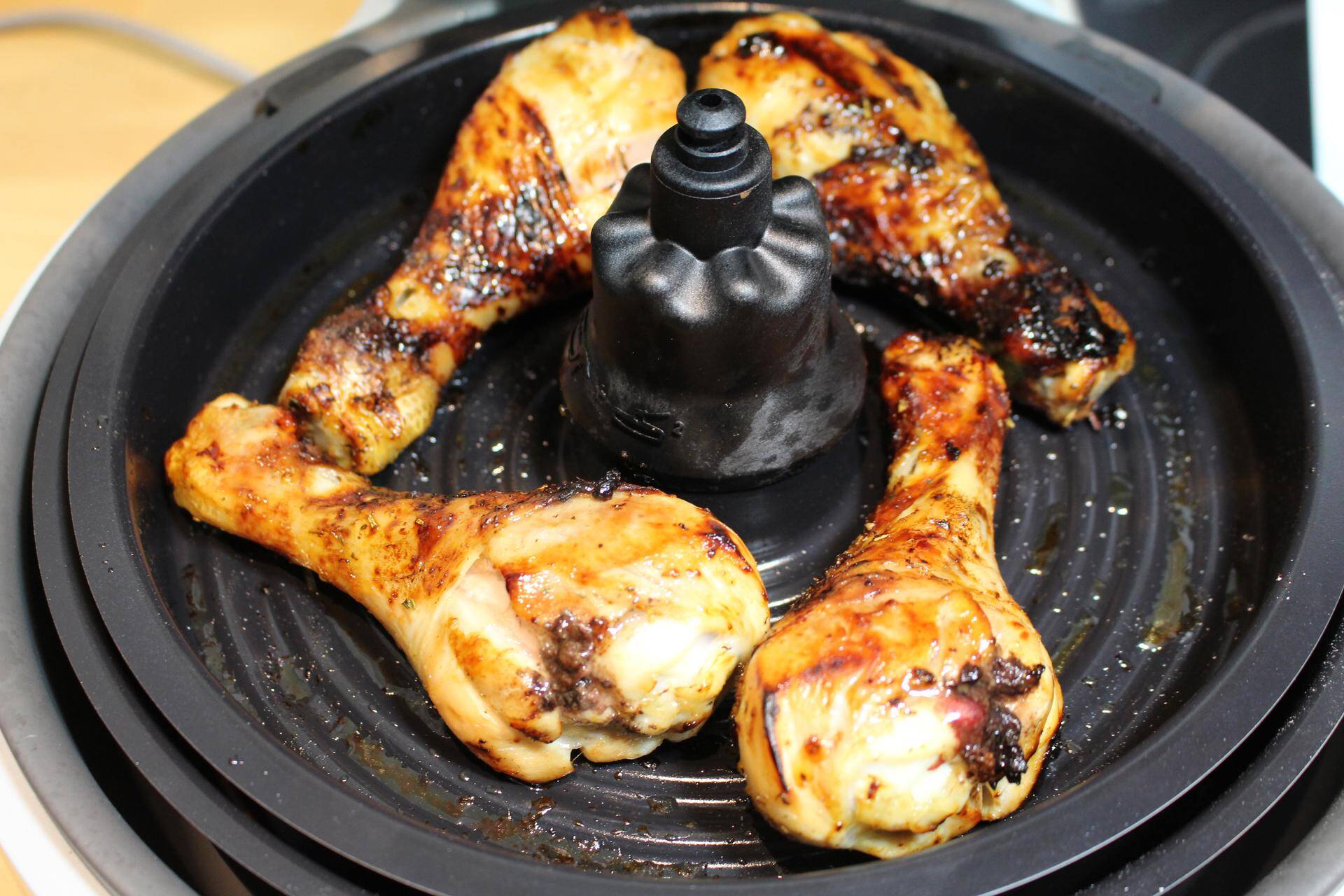Tefal Actifry 2in1 Haehnchen fertig